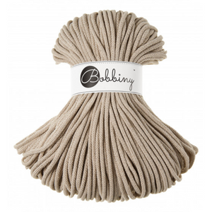 Bobbiny Braided Cord Recycle Cotton - 5mm x 100 meters-Macrame-Little Lane Workshops