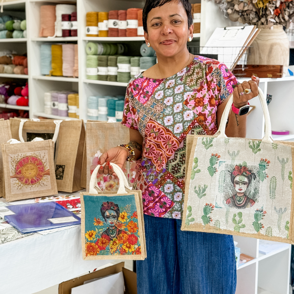 The Art of Decoupage on Fabric Workshop-Workshop-Little Lane Workshops