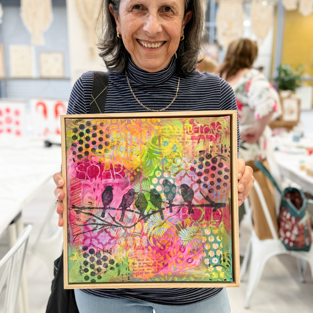 Mixed Media Art-Workshop-Little Lane Workshops