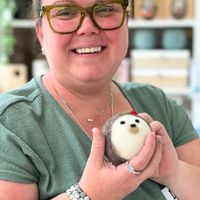 NEEDLE FELTED CHRISTMAS ORNAMENTS WORKSHOP-Workshop-Little Lane Workshops