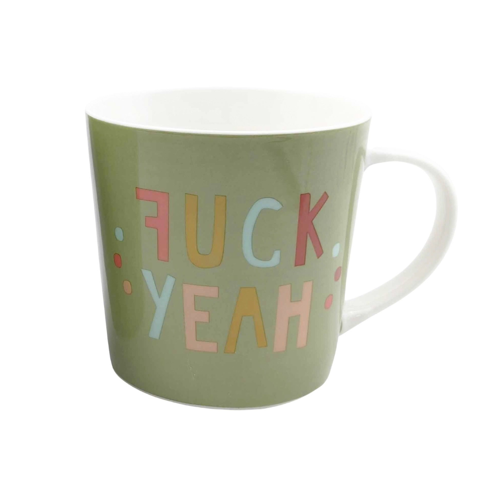 FUCK Yeah Mug-Homewares-Little Lane Workshops