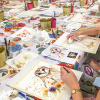 Watercolour Barn Owl Workshop-Workshop-Little Lane Workshops