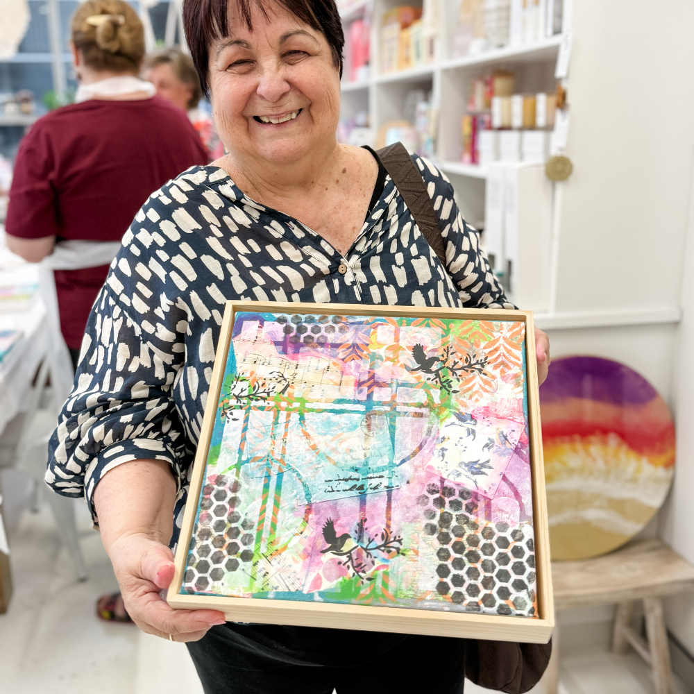 Mixed Media Art-Workshop-Little Lane Workshops