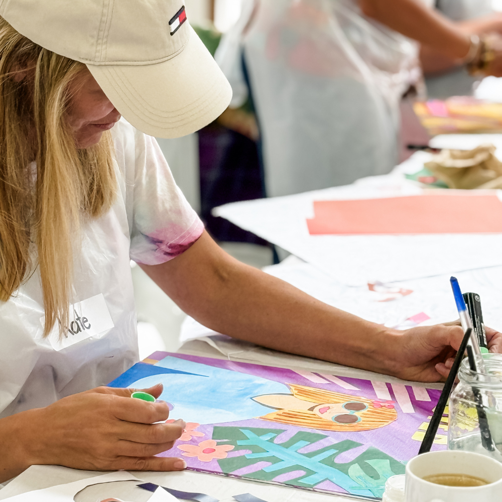 Collage Art Mixed Media-Workshop-Little Lane Workshops