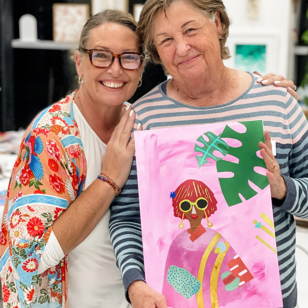 Collage Art Mixed Media-Workshop-Little Lane Workshops