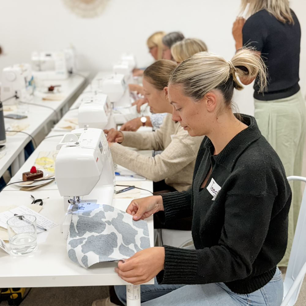 LEARN TO SEW Zippers & Cushions-Workshop-Little Lane Workshops