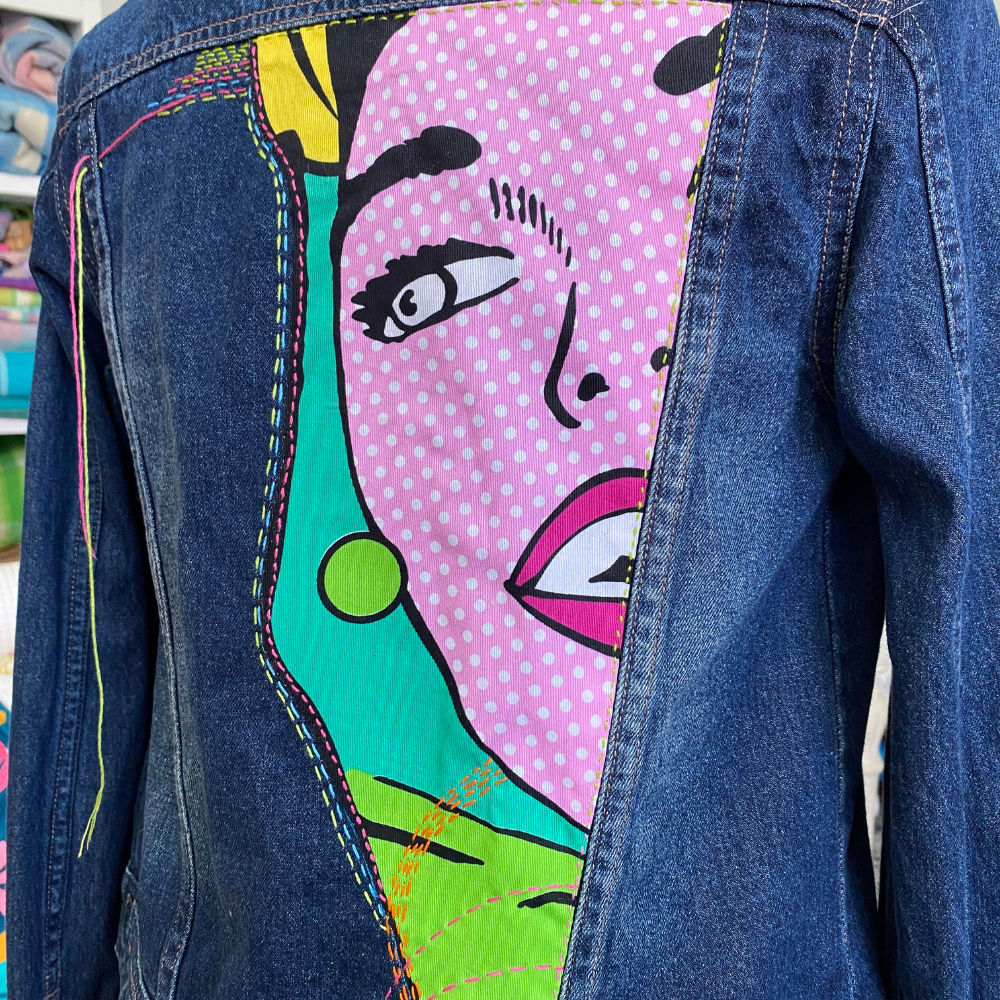 Upcycle your Jeans or Jacket - Slow Stitching Workshop-Workshop-Little Lane Workshops