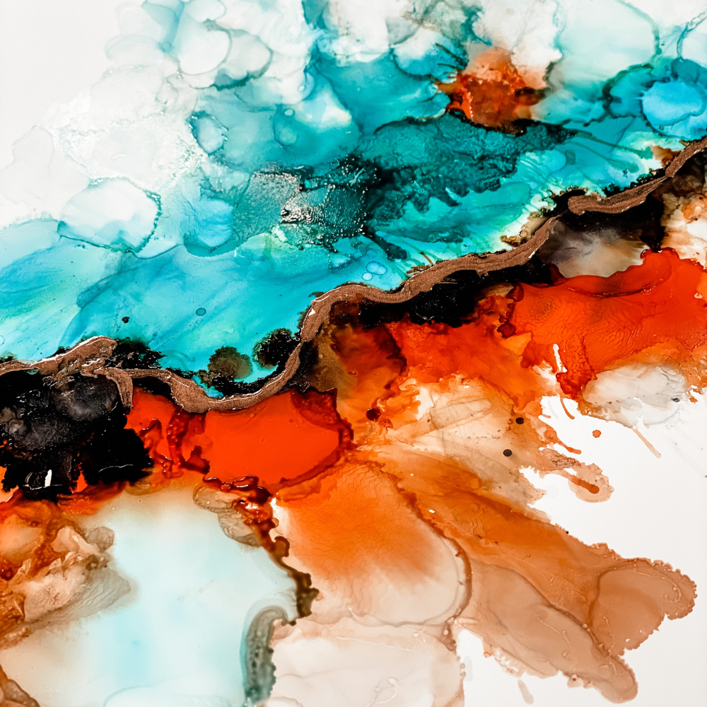 ALCOHOL INK ART & HOMEWARES WORKSHOP-Workshop-Little Lane Workshops