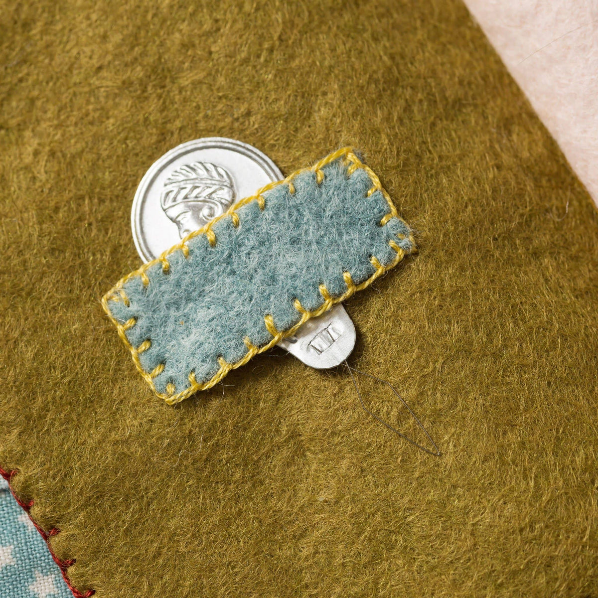 Needle Case Felt Craft Mini Kit by Corrine Lapierre-Craft Kits-Little Lane Workshops