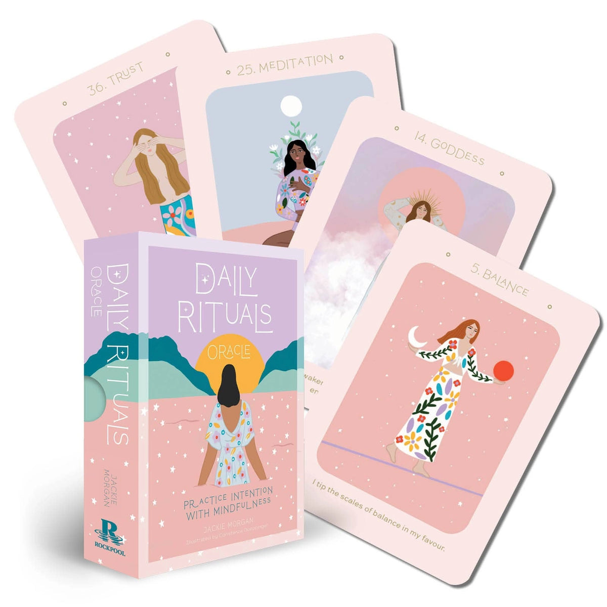 Daily Rituals Oracle Cards-Affirmation Cards-Little Lane Workshops