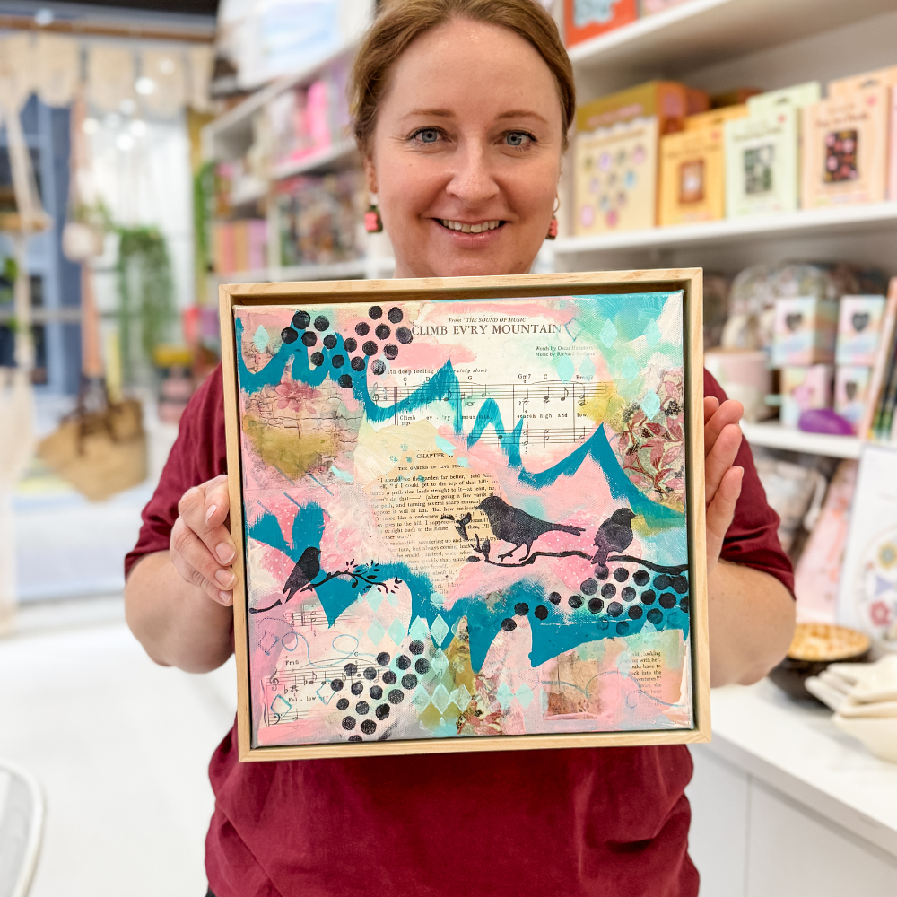 Mixed Media Art-Workshop-Little Lane Workshops