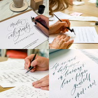Modern Calligraphy For Beginners Workshop-Workshop-Little Lane Workshops