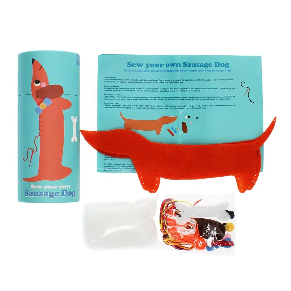 Sew Your Own - Sausage Dog-Craft Kits-Little Lane Workshops