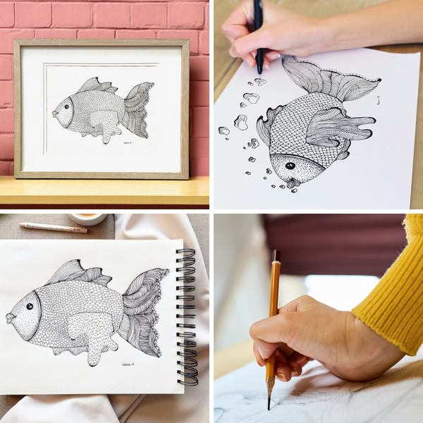 Mindful Drawing Workshop-Workshop-Little Lane Workshops