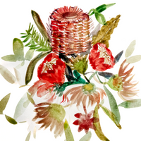WATERCOLOUR NATIVE FLOWERS WORKSHOP-Workshop-Little Lane Workshops