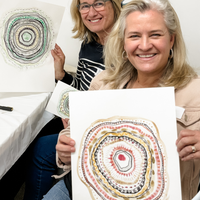 Mindful Mark Making with Watercolour-Workshop-Little Lane Workshops
