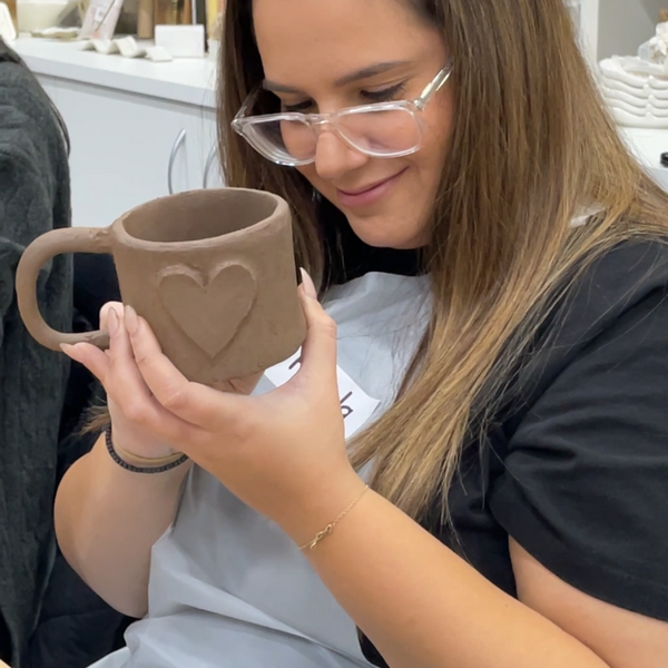 HAND BUILT CERAMICS WORKSHOP - Mugs, Spoons & Guided Free Play