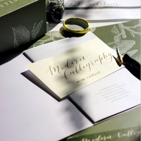 MODERN CALLIGRAPHY FOR BEGINNERS WORKSHOP-Workshop-Little Lane Workshops