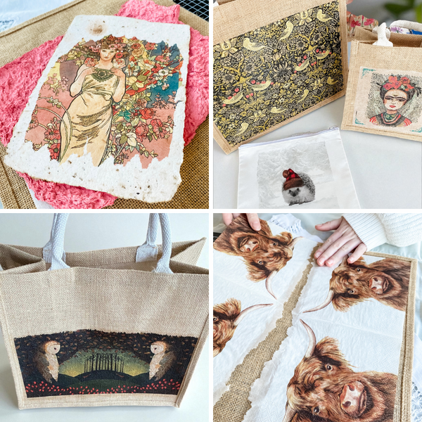 The Art of Decoupage on Fabric Workshop-Workshop-Little Lane Workshops