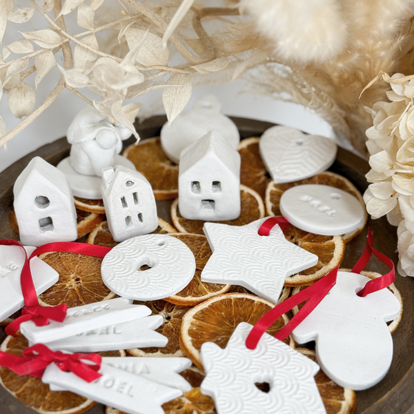 CHRISTMAS CLAY TAGS & ORNAMENTS WORKSHOP-Workshop-Little Lane Workshops