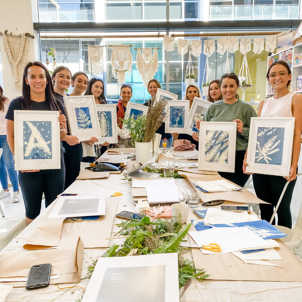 BOTANICAL CYANOTYPE WORKSHOP-Workshop-Little Lane Workshops