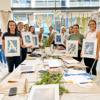 BOTANICAL CYANOTYPE WORKSHOP-Workshop-Little Lane Workshops