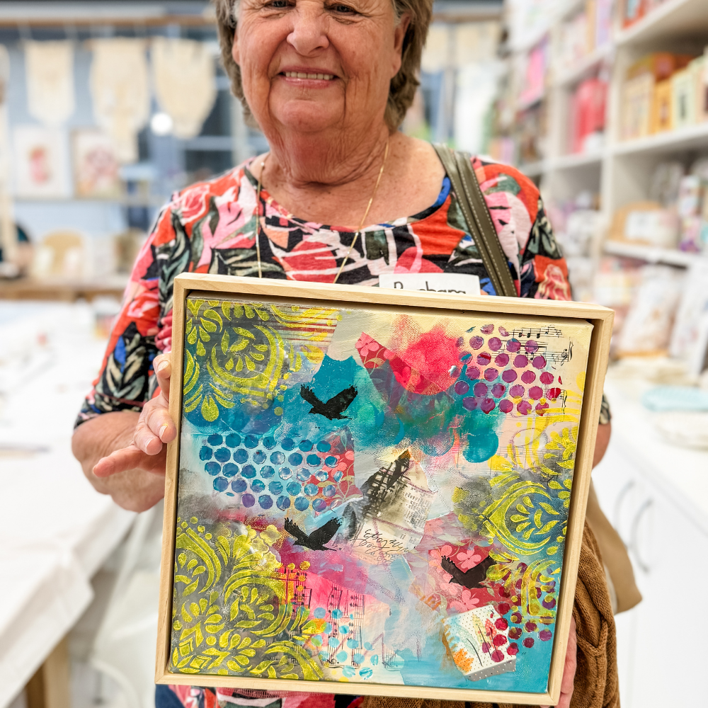 Mixed Media Art-Workshop-Little Lane Workshops