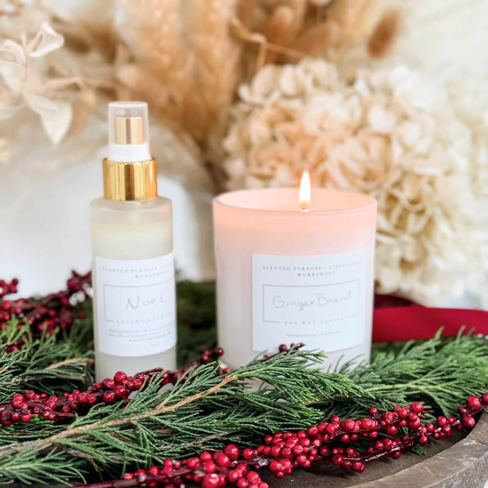 CHRISTMAS CANDLE MAKING & ROOM SPRAY WORKSHOP