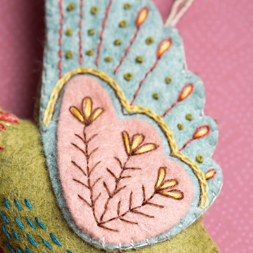 Hummingbird Felt Craft Mini Kit by Corrine Lapierre-Craft Kits-Little Lane Workshops