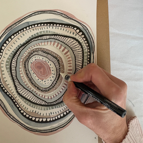 Mindful Mark Making with Watercolour