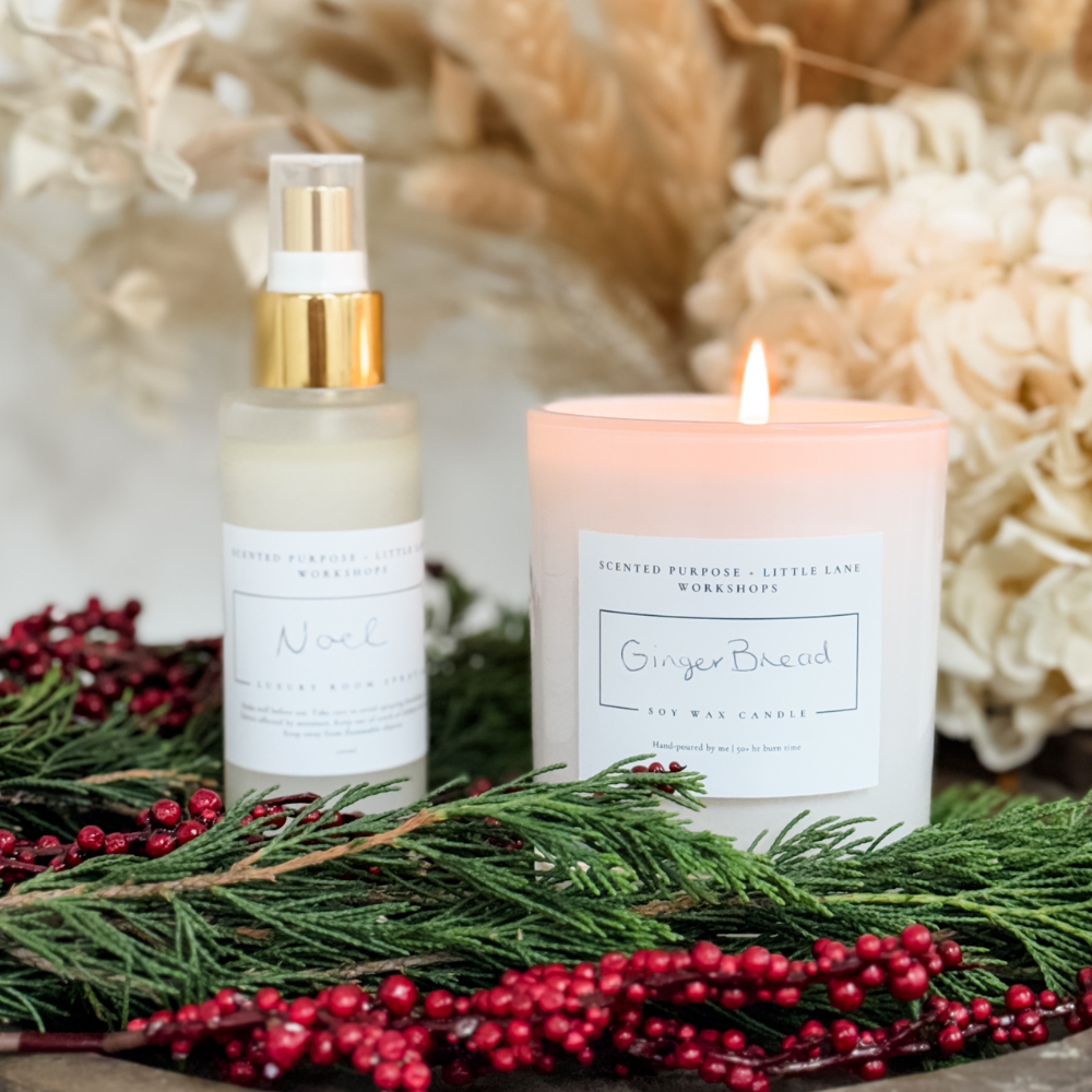CHRISTMAS CANDLE MAKING & ROOM SPRAY WORKSHOP
