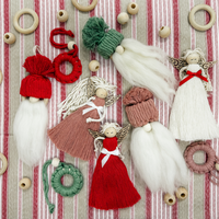MACRAME CHRISTMAS DECORATIONS-Workshop-Little Lane Workshops