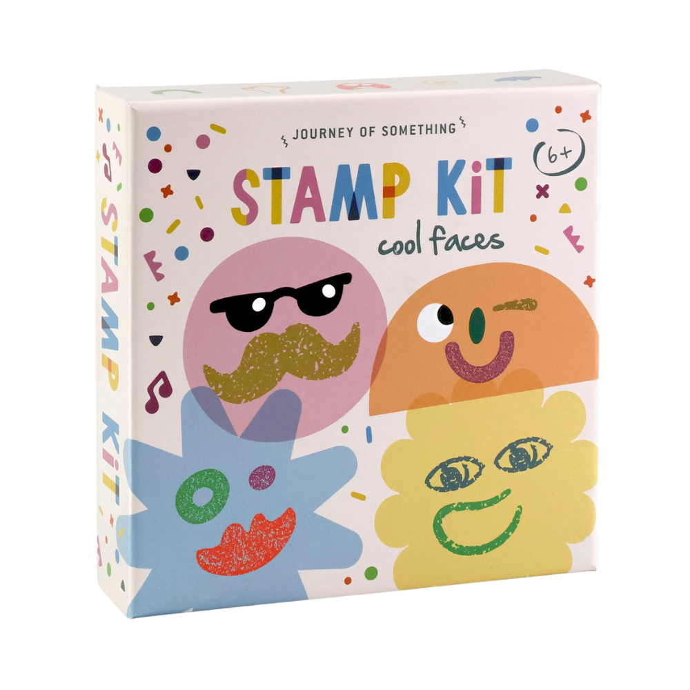 Cool Faces Stamp Kit-Craft Kits-Little Lane Workshops