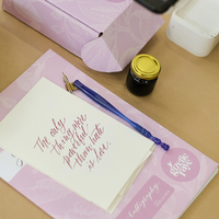 MODERN CALLIGRAPHY FOR BEGINNERS WORKSHOP-Workshop-Little Lane Workshops