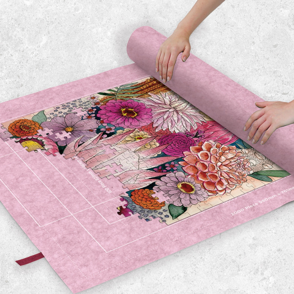 Jigsaw Puzzle Felt Roll-Puzzles-Little Lane Workshops