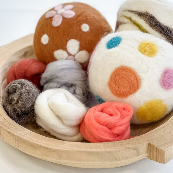 NEEDLE FELTED BOWLS WORKSHOP-Workshop-Little Lane Workshops