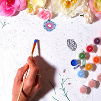 Paint By Numbers - Pressed Flowers