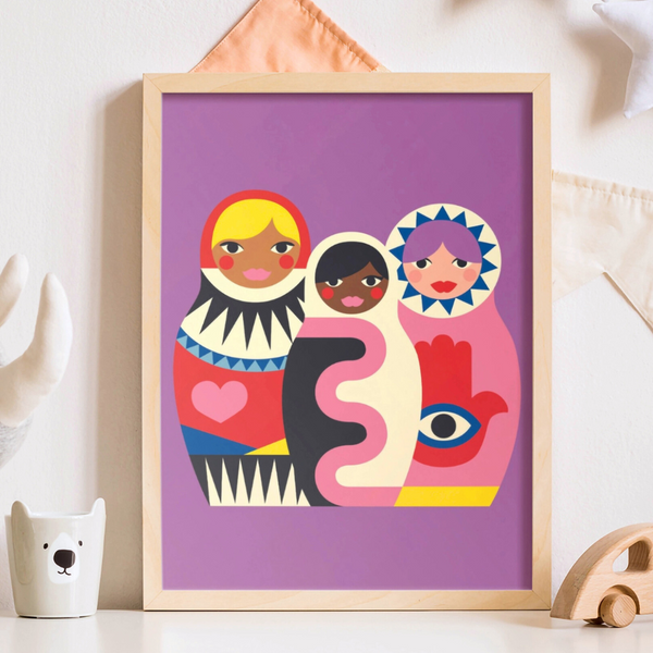 Kids Paint By Numbers - Babushka-Art Supplies-Little Lane Workshops