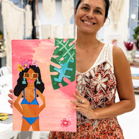 Collage Art Mixed Media-Workshop-Little Lane Workshops