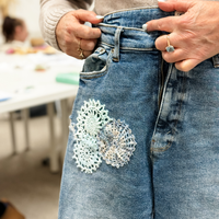 Upcycle your Jeans or Jacket - Slow Stitching Workshop-Workshop-Little Lane Workshops