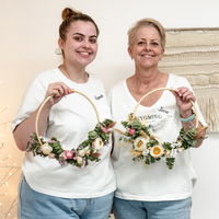 DRIED FLORAL WREATH WORKSHOP-Workshop-Little Lane Workshops