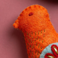 Folk Birds Felt Craft Kit by Corrine Lapierre-Craft Kits-Little Lane Workshops