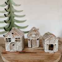 CHRISTMAS CERAMIC VILLAGE HOUSES WORKSHOP-Workshop-Little Lane Workshops