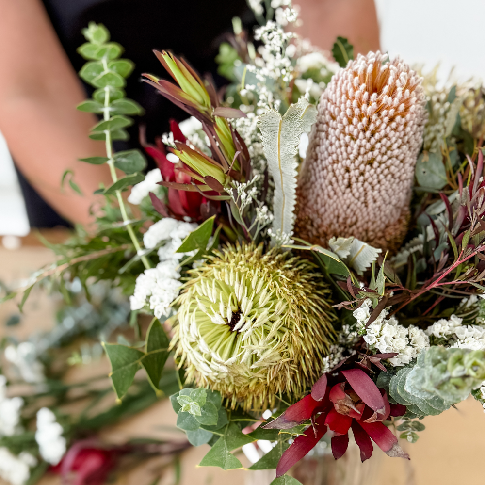 Fresh to Dried Native Floral Arrangement Workshop-Workshop-Little Lane Workshops