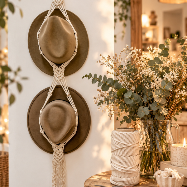 MACRAME HAT HANGERS-Workshop-Little Lane Workshops