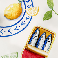 Sardines & Lemons Watercolour Workshop-Workshop-Little Lane Workshops