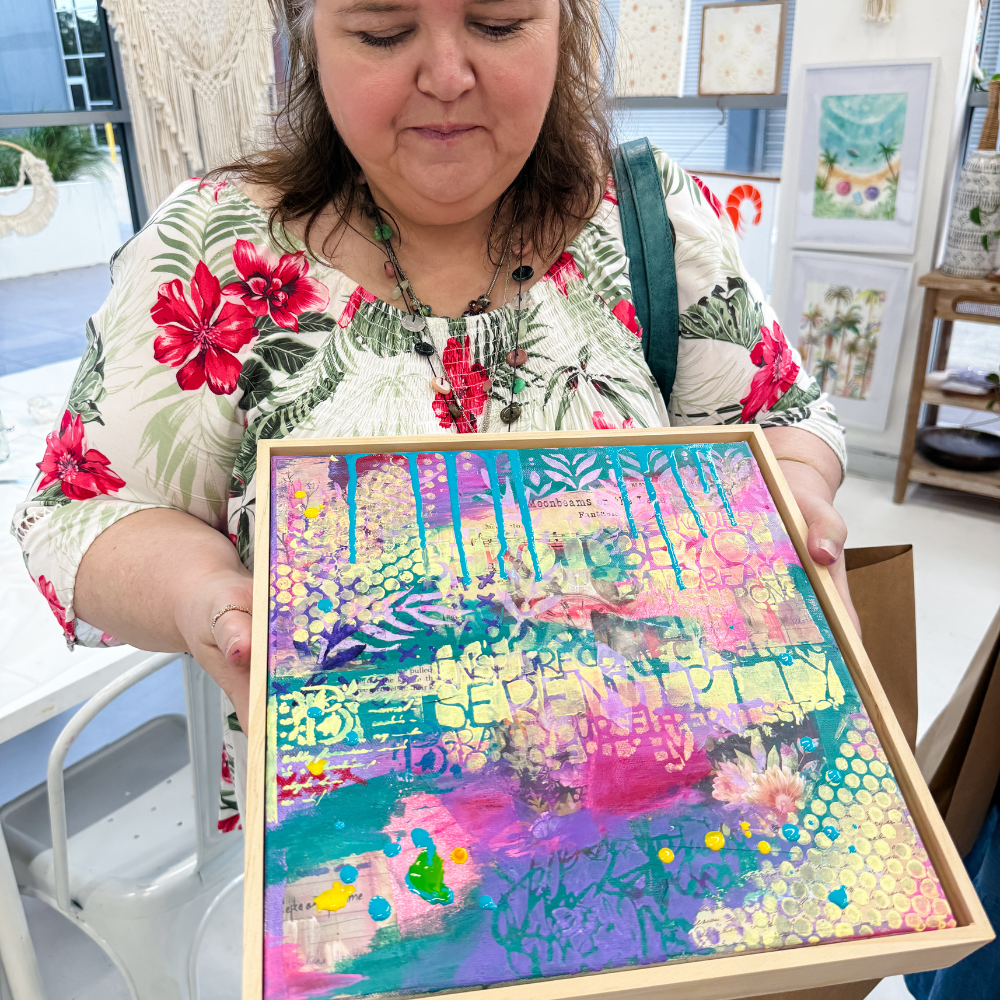 Mixed Media Art-Workshop-Little Lane Workshops