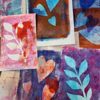 Gel Plate Printmaking Workshop-Workshop-Little Lane Workshops