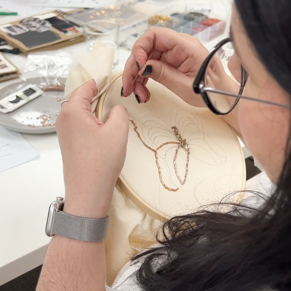 BEADED EMBROIDERY WORKSHOP-Workshop-Little Lane Workshops