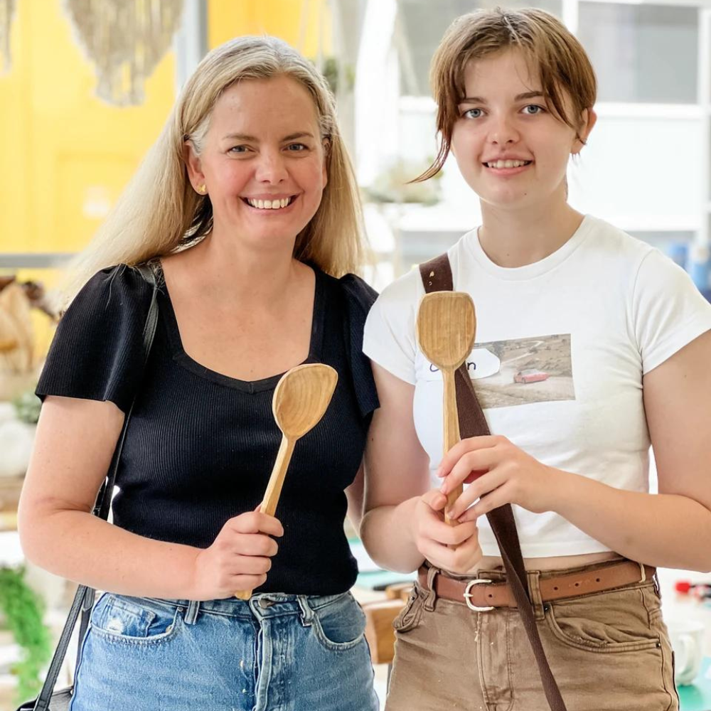 WOOD CARVING FOR BEGINNERS WORKSHOP - Wooden Spoon Carving-Workshop-Little Lane Workshops